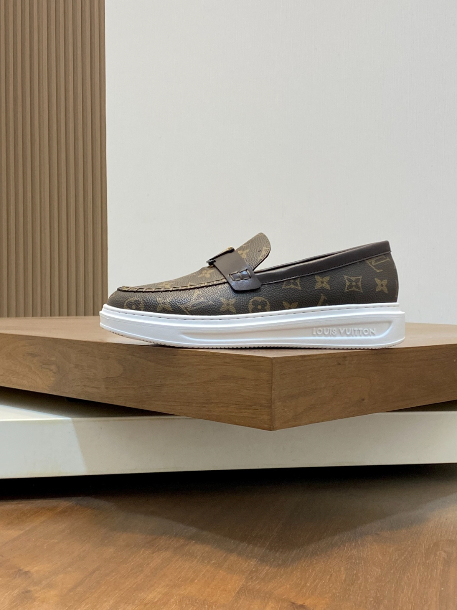 LOUIS VUITTON 루이비통 남성 모노그램 데님 로퍼 스니커즈 3