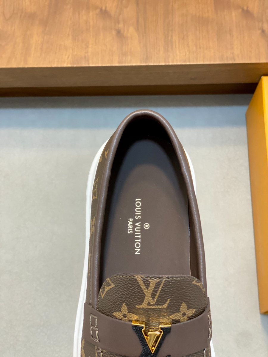 LOUIS VUITTON 루이비통 남성 모노그램 데님 로퍼 스니커즈 7