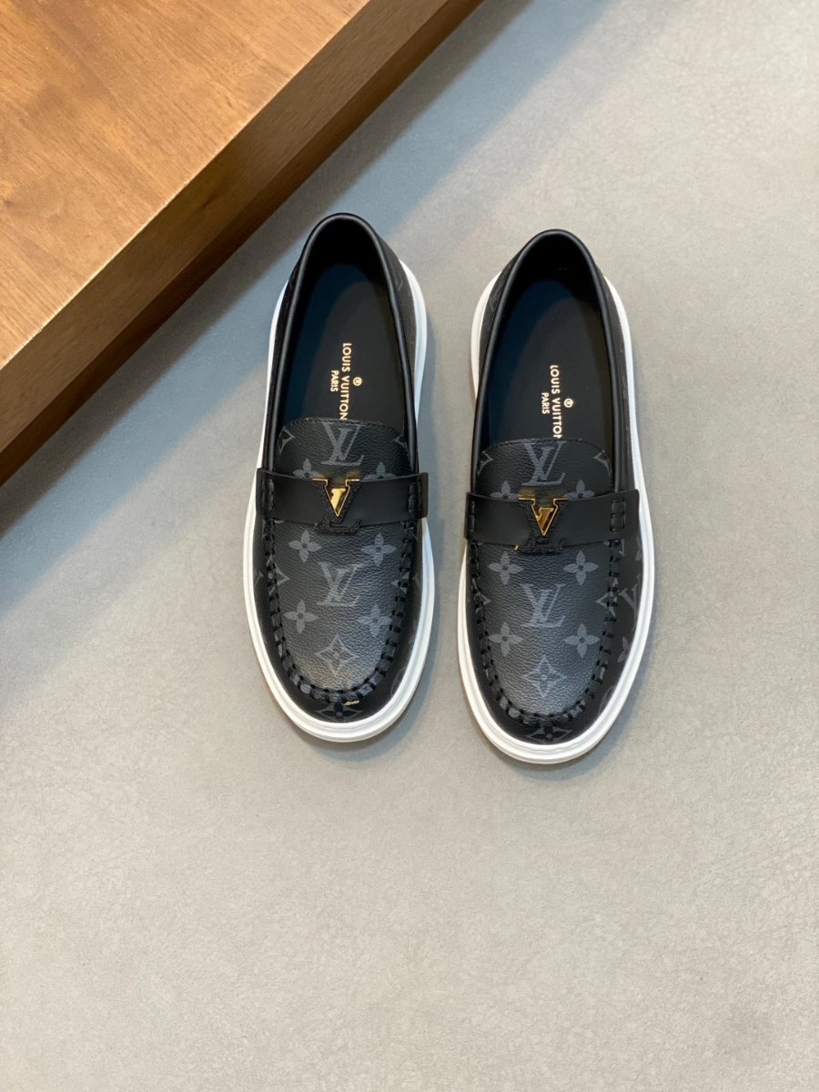 LOUIS VUITTON 루이비통 남성 모노그램 데님 로퍼 스니커즈 2