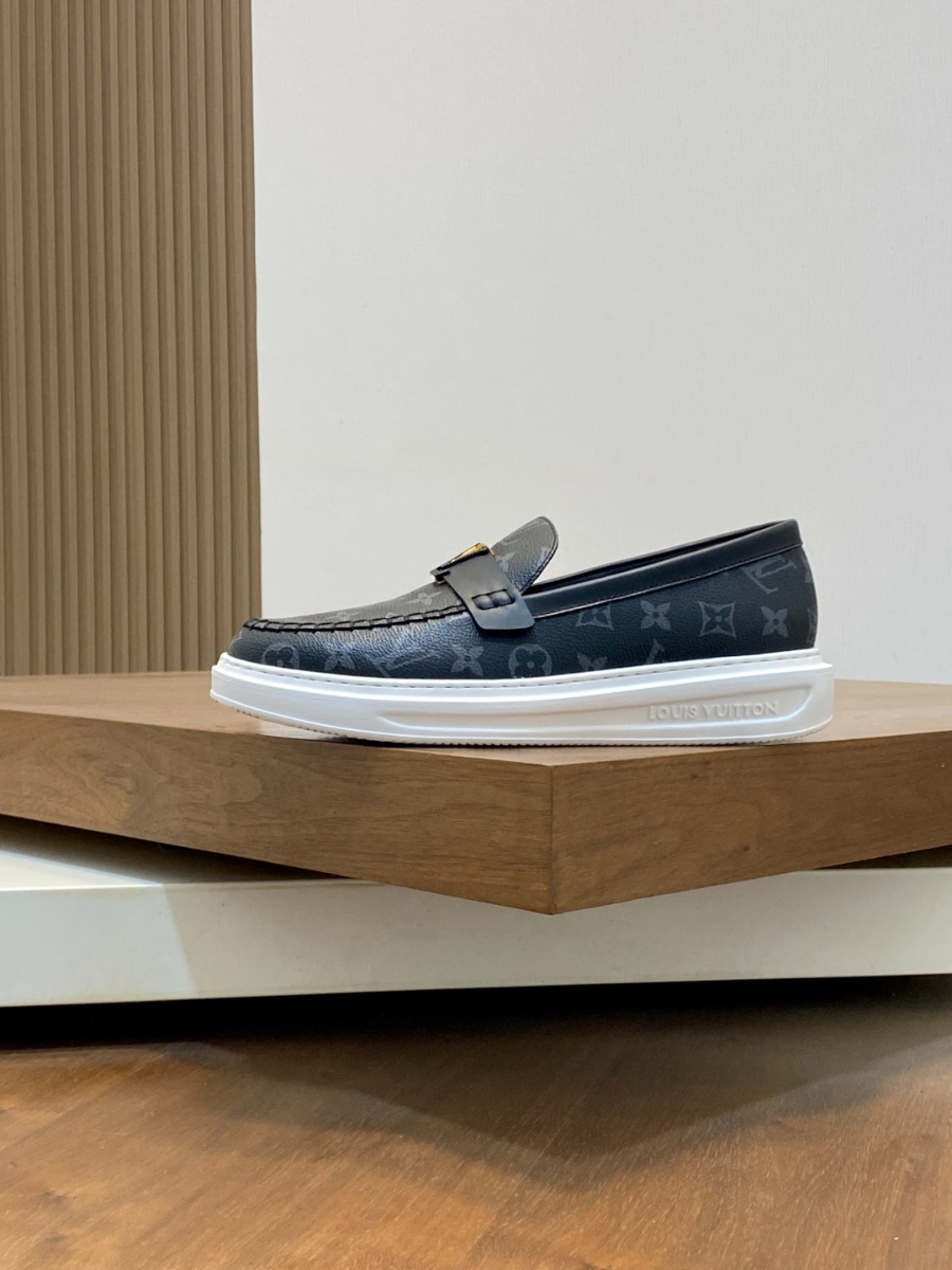 LOUIS VUITTON 루이비통 남성 모노그램 데님 로퍼 스니커즈 3