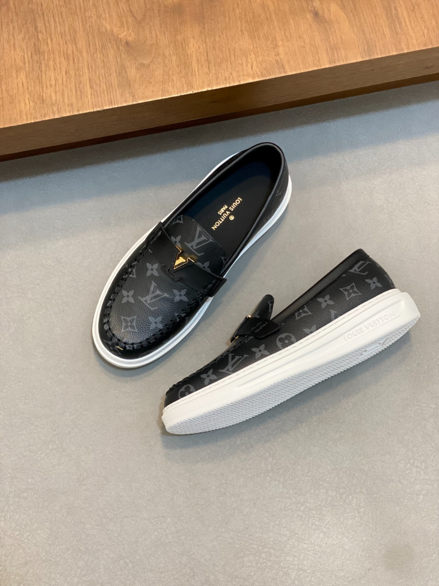 LOUIS VUITTON 루이비통 남성 모노그램 데님 로퍼 스니커즈 5