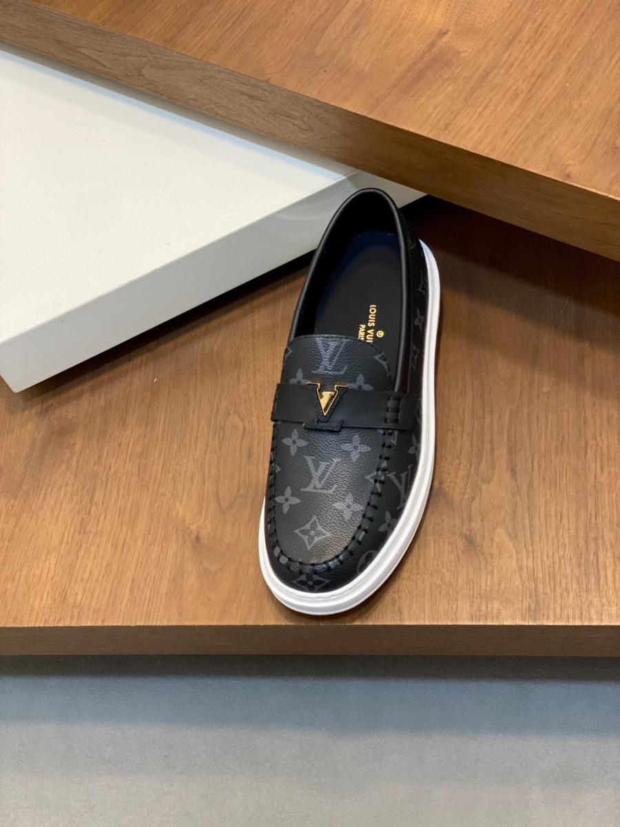 LOUIS VUITTON 루이비통 남성 모노그램 데님 로퍼 스니커즈 6