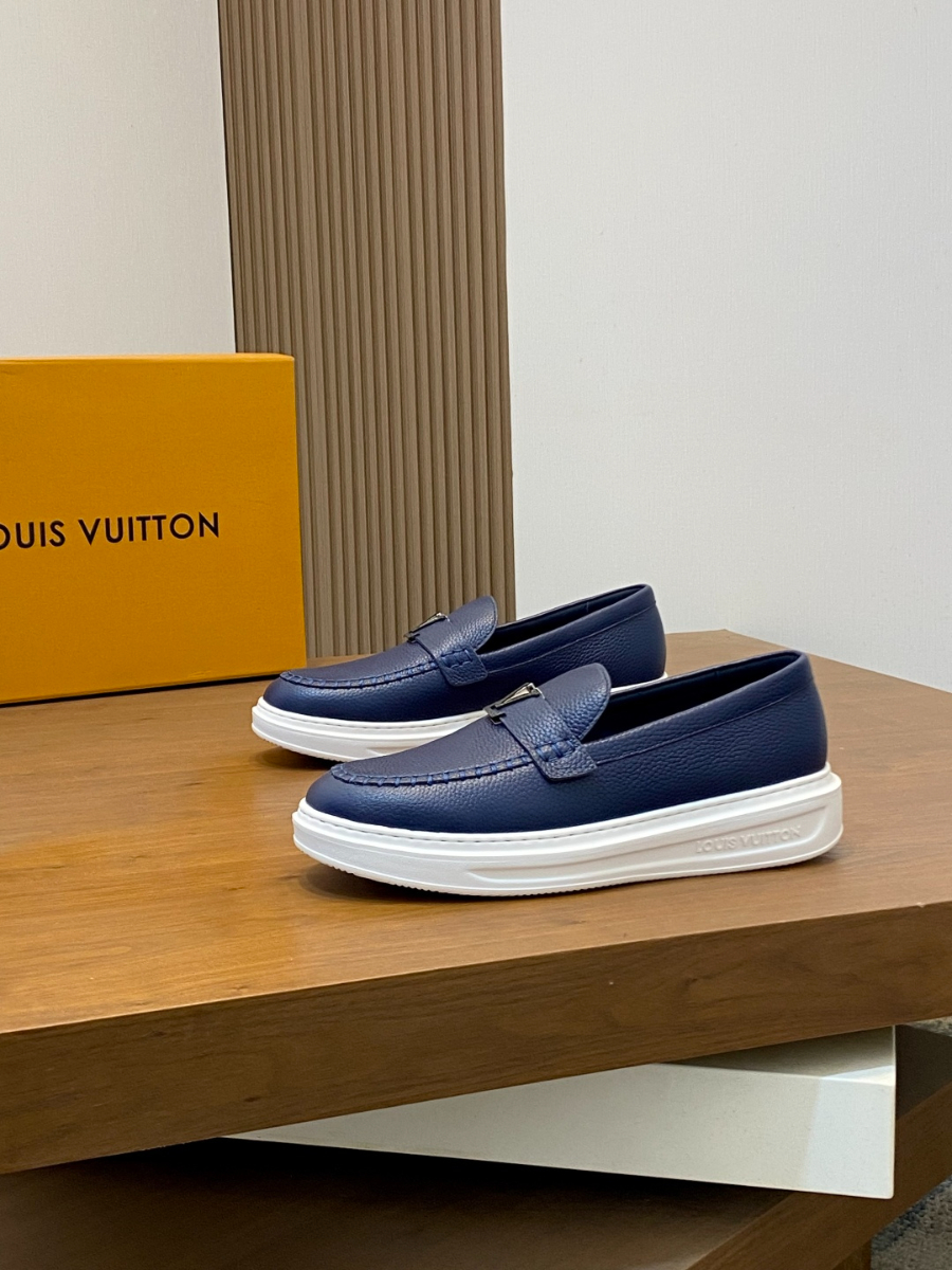 LOUIS VUITTON 루이비통 남성 모노그램 데님 로퍼 스니커즈 1