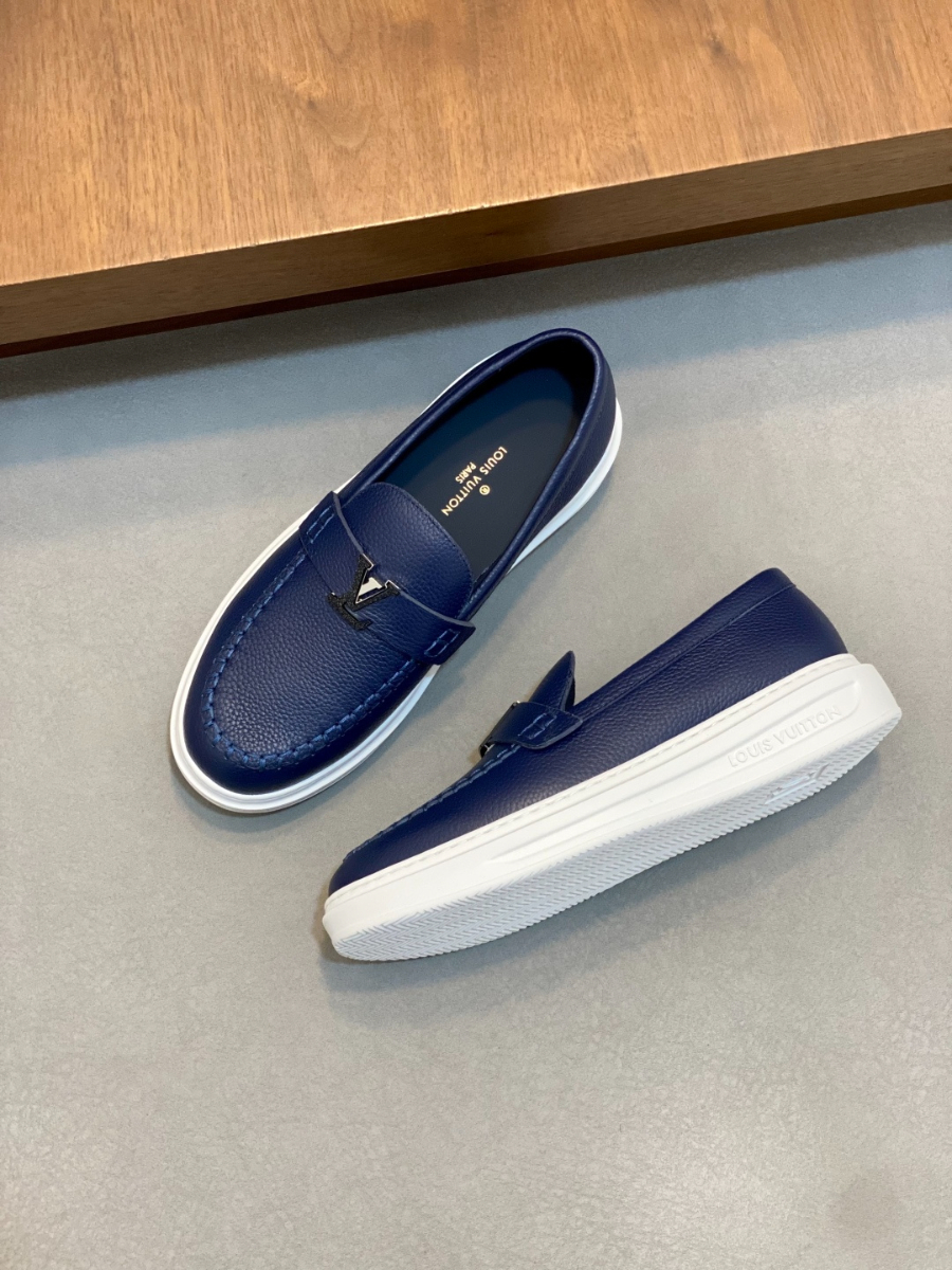 LOUIS VUITTON 루이비통 남성 모노그램 데님 로퍼 스니커즈 5