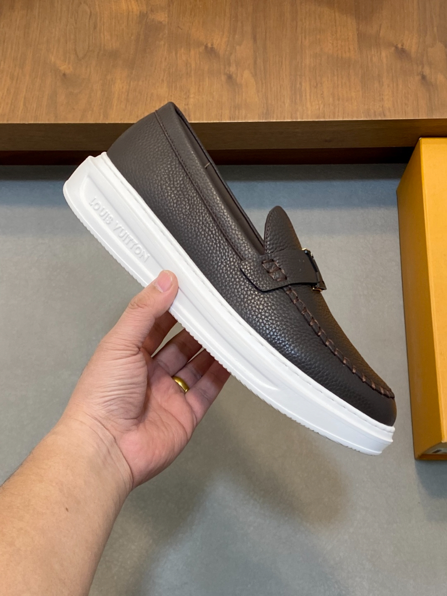 LOUIS VUITTON 루이비통 남성 모노그램 데님 로퍼 스니커즈 4