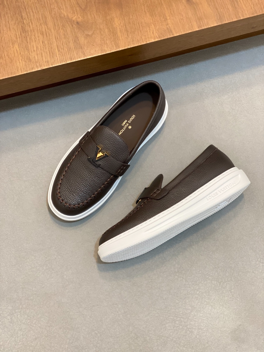 LOUIS VUITTON 루이비통 남성 모노그램 데님 로퍼 스니커즈 5