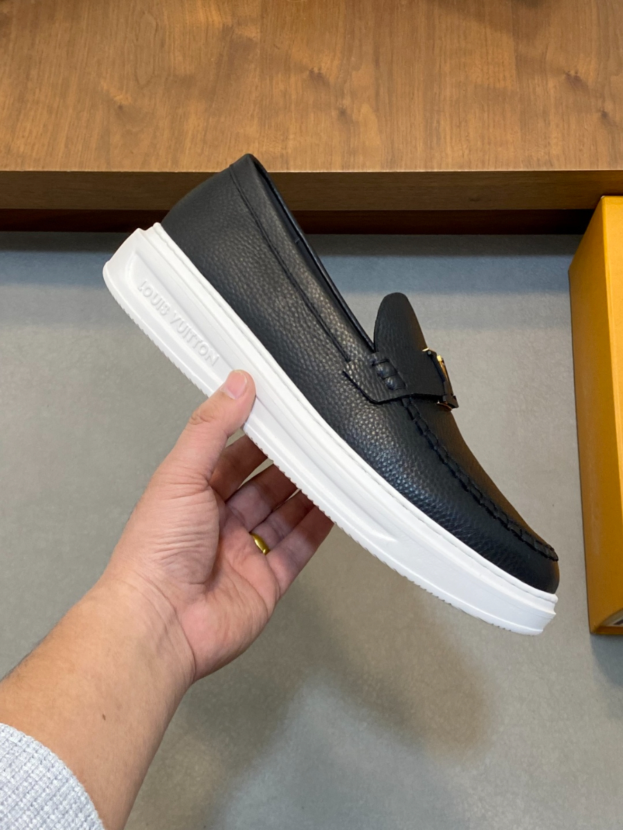 LOUIS VUITTON 루이비통 남성 모노그램 데님 로퍼 스니커즈 4