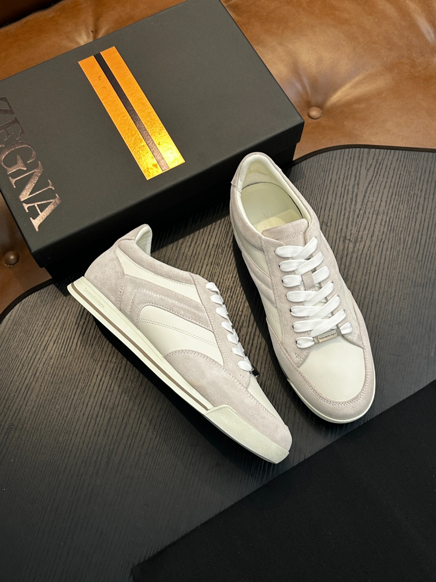 Ermenegildo Zegna 에르메네질도 제냐 스웨이드 레더 스니커즈 1