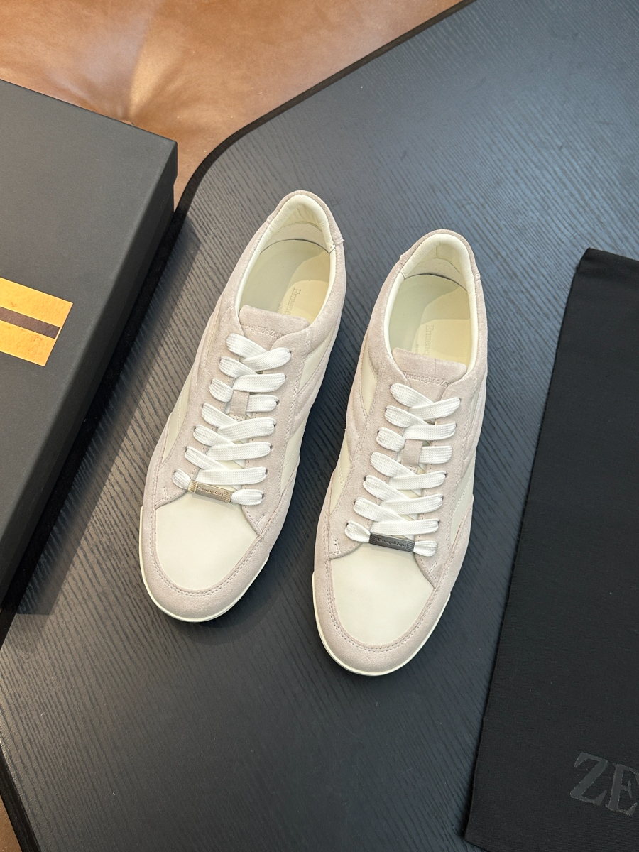 Ermenegildo Zegna 에르메네질도 제냐 스웨이드 레더 스니커즈 3