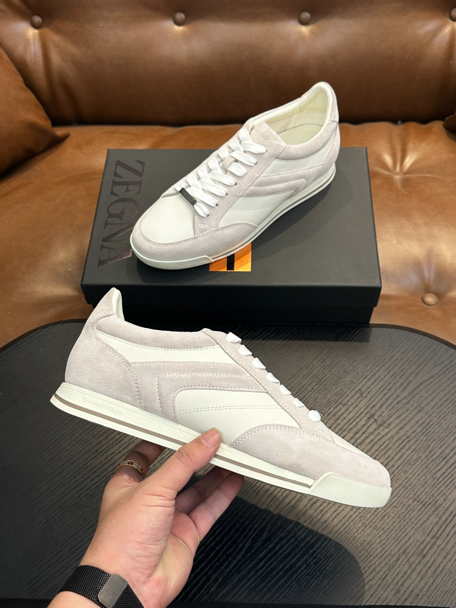 Ermenegildo Zegna 에르메네질도 제냐 스웨이드 레더 스니커즈 4