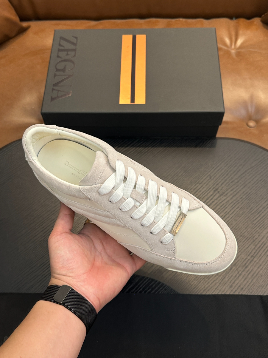 Ermenegildo Zegna 에르메네질도 제냐 스웨이드 레더 스니커즈 7