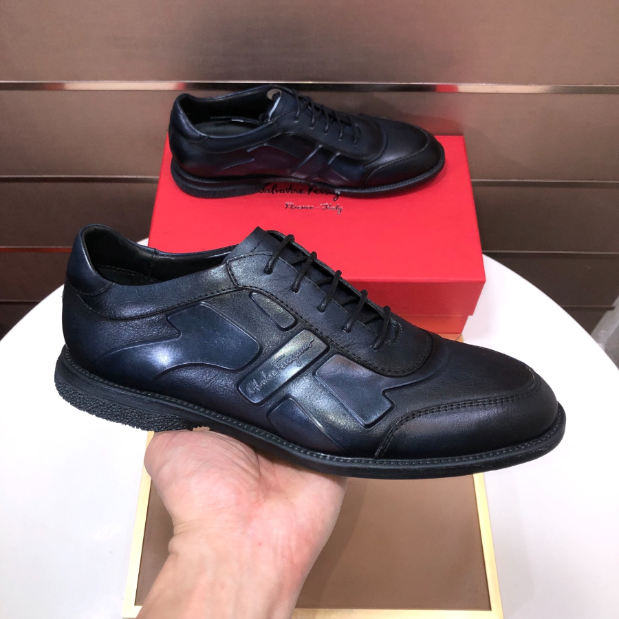 Salvatore Ferragamo 살바토레 페라가모 남성 레더 스니커즈 5