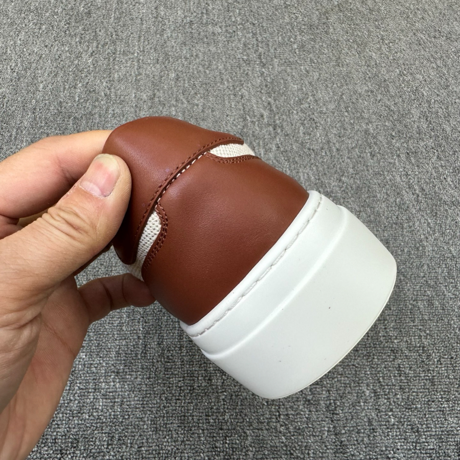 Kiton Inspired Two-Tone Leather Low Top Sneaker 키톤 투톤 레더 로우탑 스니커즈 베이지 11