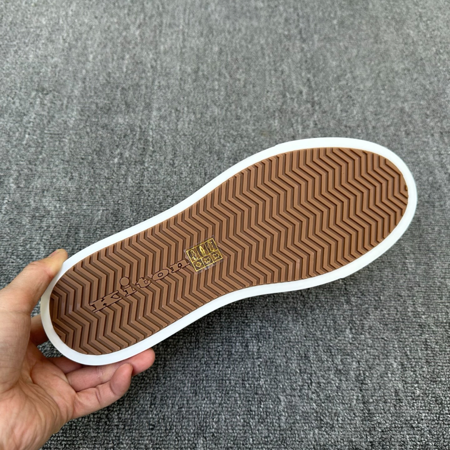 Kiton Inspired Two-Tone Leather Low Top Sneaker 키톤 투톤 레더 로우탑 스니커즈 브라운 9