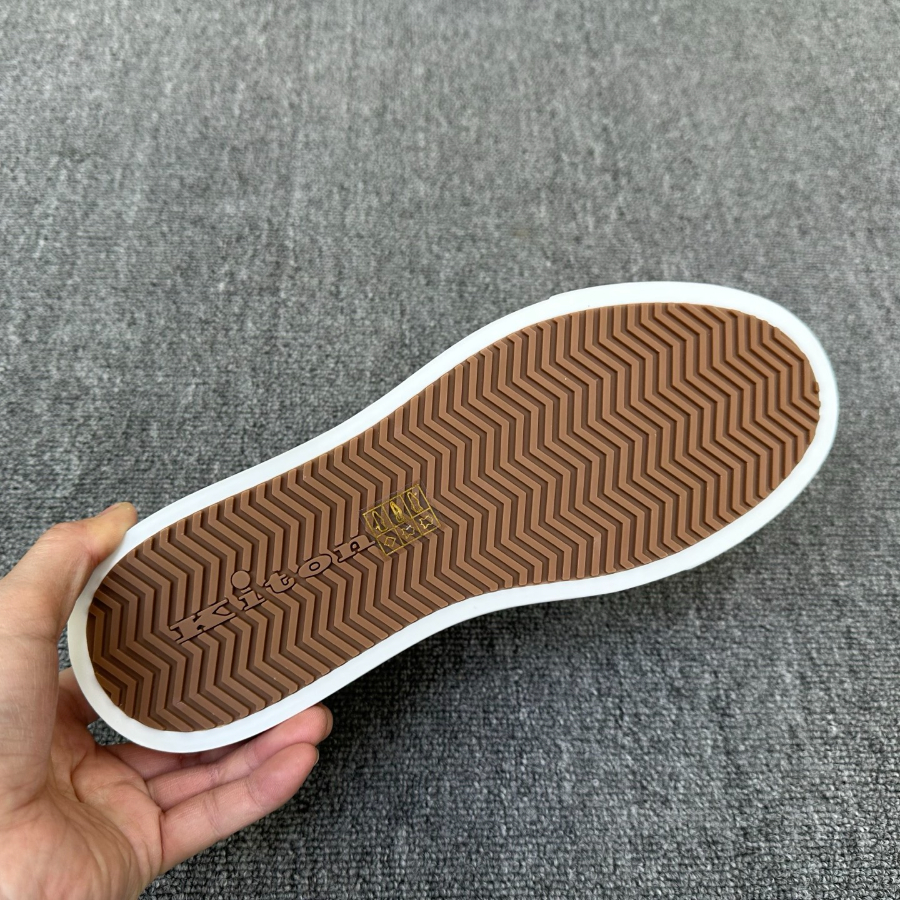 Kiton Inspired Two-Tone Leather Low Top Sneaker 키톤 투톤 레더 로우탑 스니커즈 블랙 8