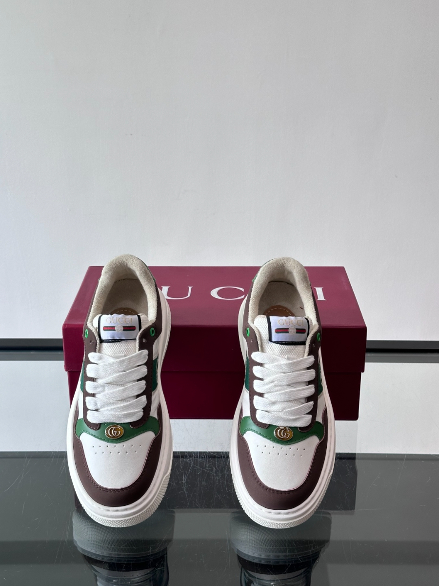 Gucci Platform GG Canvas Sneakers Green 구찌 플랫폼 GG 캔버스 스니커즈 그린 6
