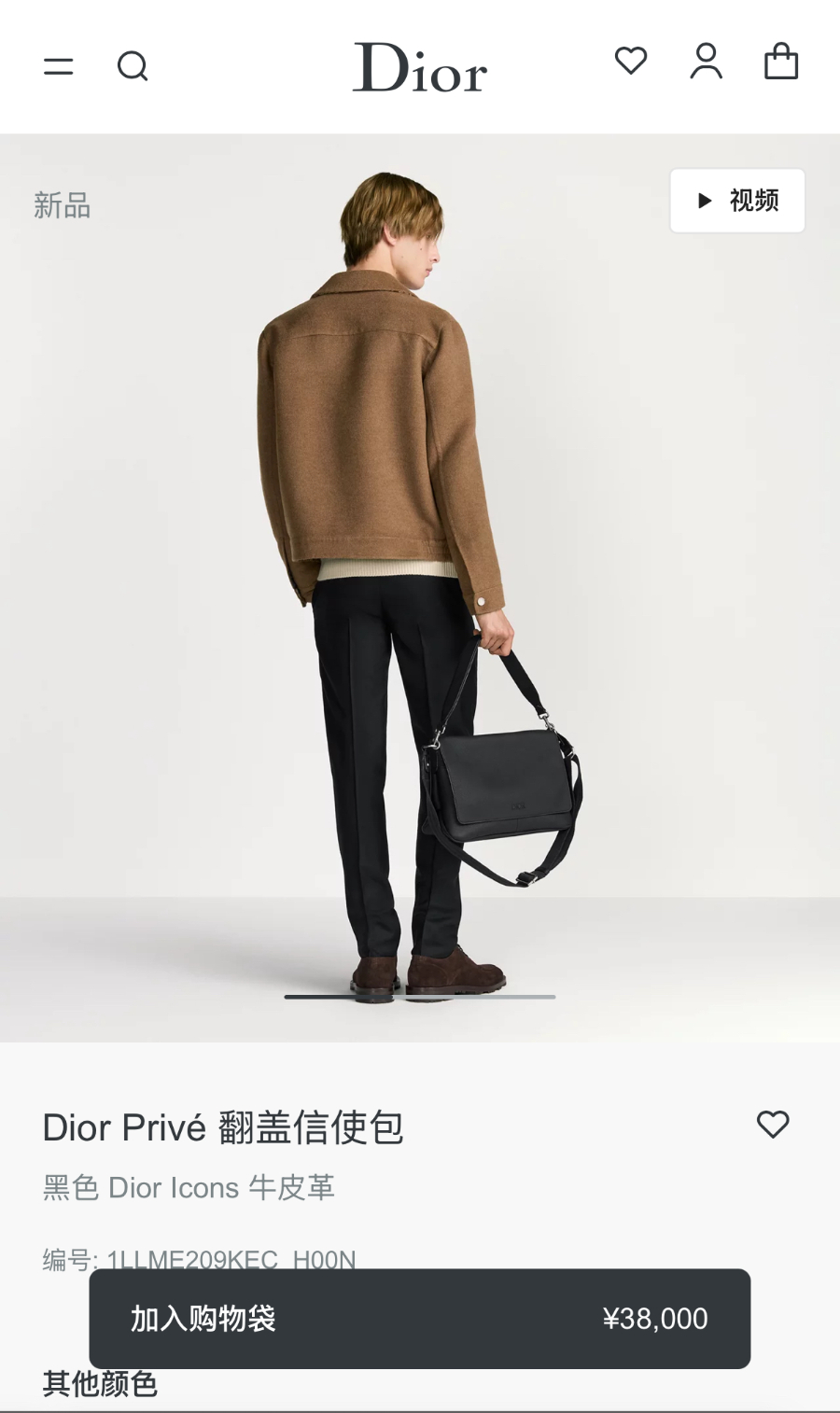 Dior Privé Flap Messenger Bag Dior Icons Calfskin Camel 디올 프리베 플랩 메신저백 디올 아이콘 카프스킨 딥블랙 33cm 3