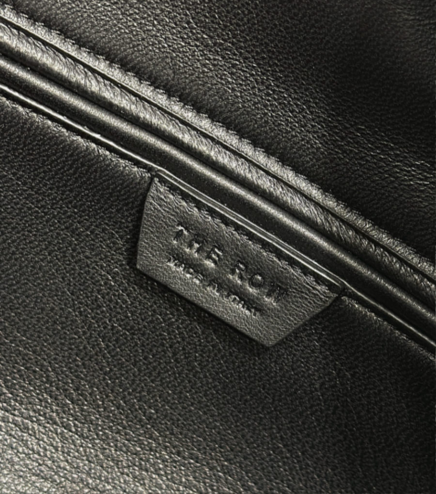 The Row EW India Bag 더 로우 EW 인디아 Bonaudo 토트백 블랙 32cm 8