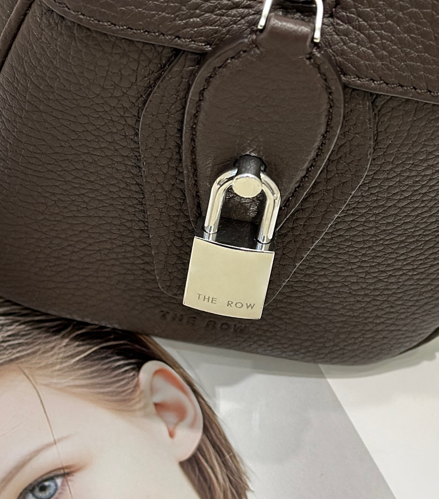 The Row EW India Bag 더 로우 EW 인디아 Bonaudo 토트백 다크브라운 32cm 4