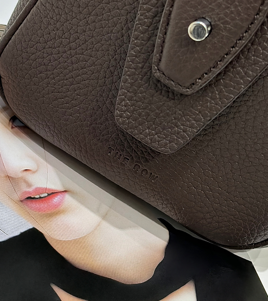 The Row EW India Bag 더 로우 EW 인디아 Bonaudo 토트백 다크브라운 32cm 6