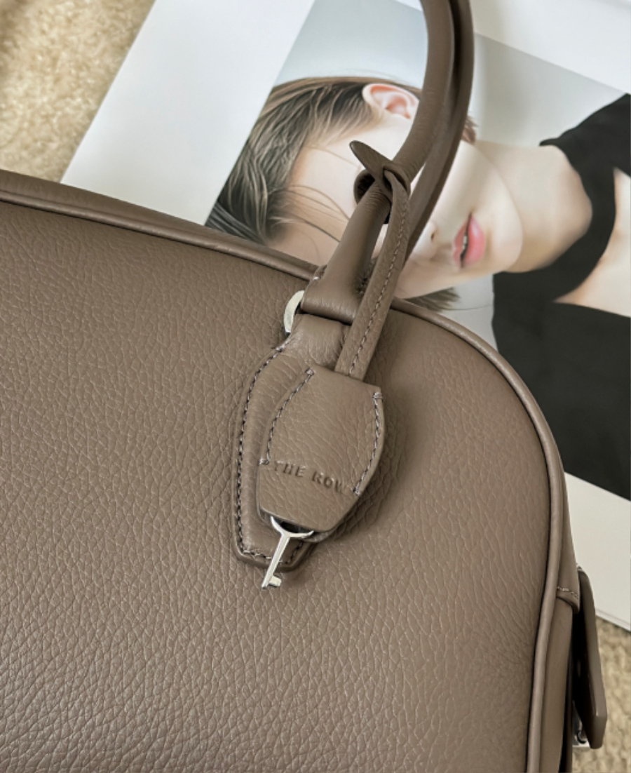 The Row EW India Bag 더 로우 EW 인디아 Bonaudo 토트백 베이지 32cm 5