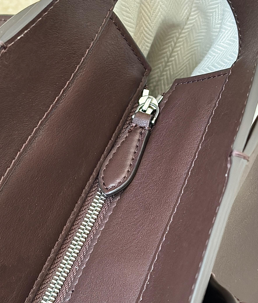 The Row Marlo 14 Mason Calf Leather Top Handle Bag 더 로우 말로 14 메이슨 카프 레더 토트백 36cm 6