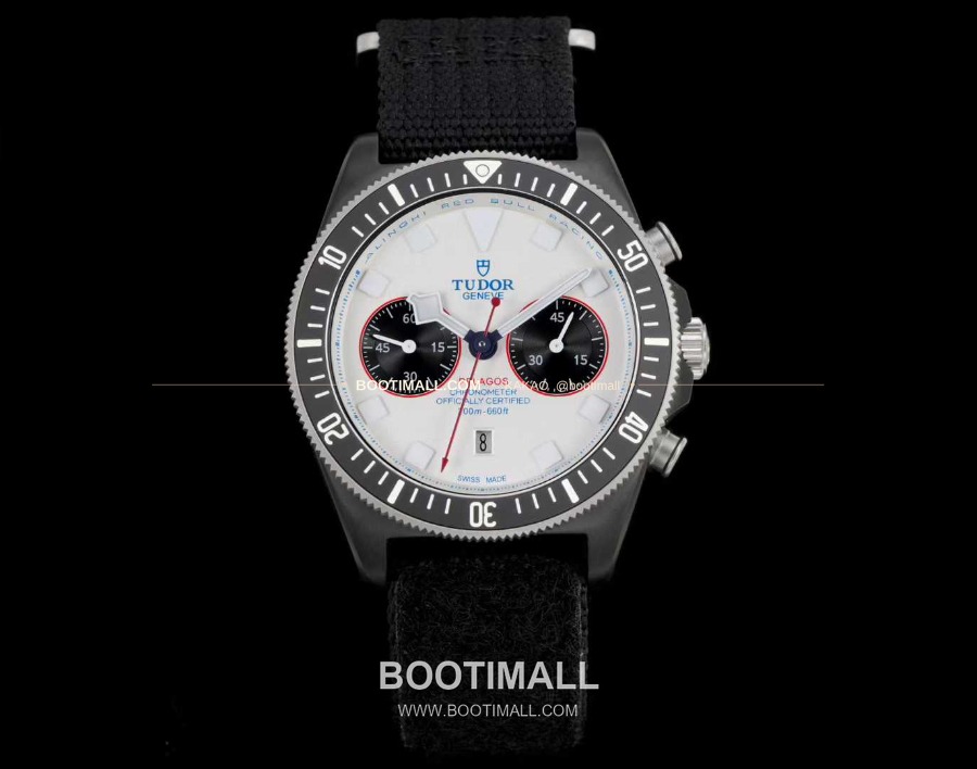 TUDOR Pelagos FXD Chronograph 튜더 펠라고스 FXD 크로노그래프 알링기 레드불 레이싱 화이트 다이얼 M25807KN-0001 3