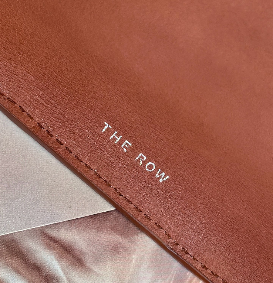 THE ROW Marlo 12 Bag 말로 12 토트백 마소니 송아지가죽 오크브라운 29.5cm 5