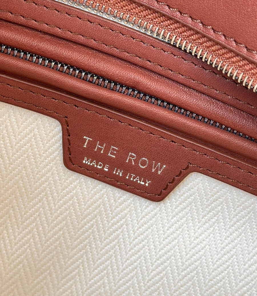 THE ROW Marlo 12 Bag 말로 12 토트백 마소니 송아지가죽 오크브라운 29.5cm 7