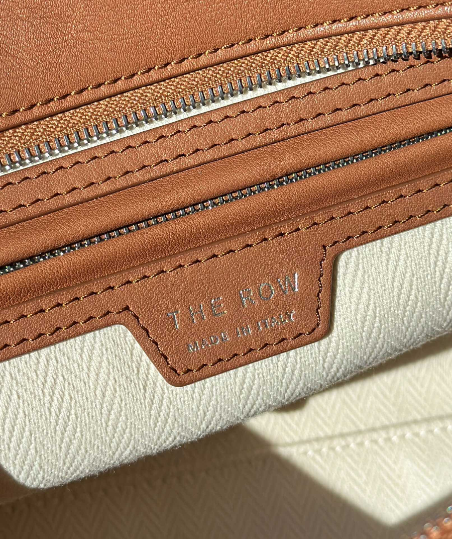 The Row Marlo 12 Bag 말로 12 토트백 마소니 송아지가죽 브라운 29.5cm 7