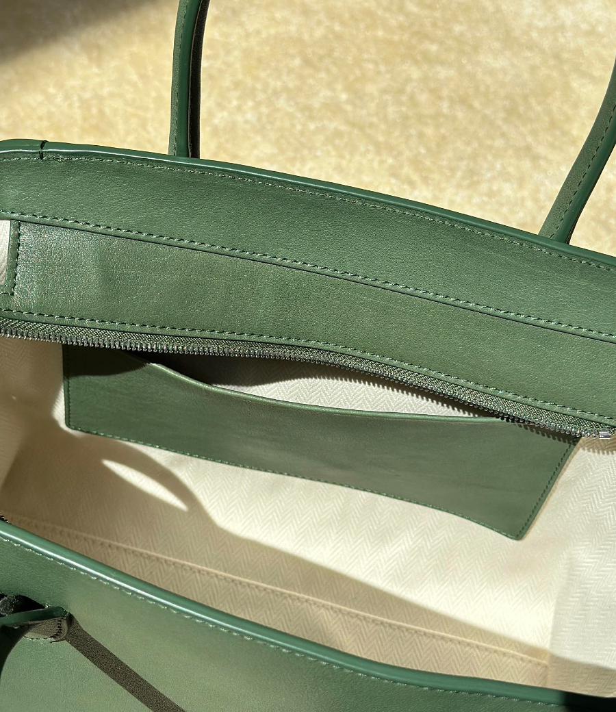 The Row Marlo 12 Bag 말로 12 토트백 마소니 송아지가죽 그린 29.5cm 8