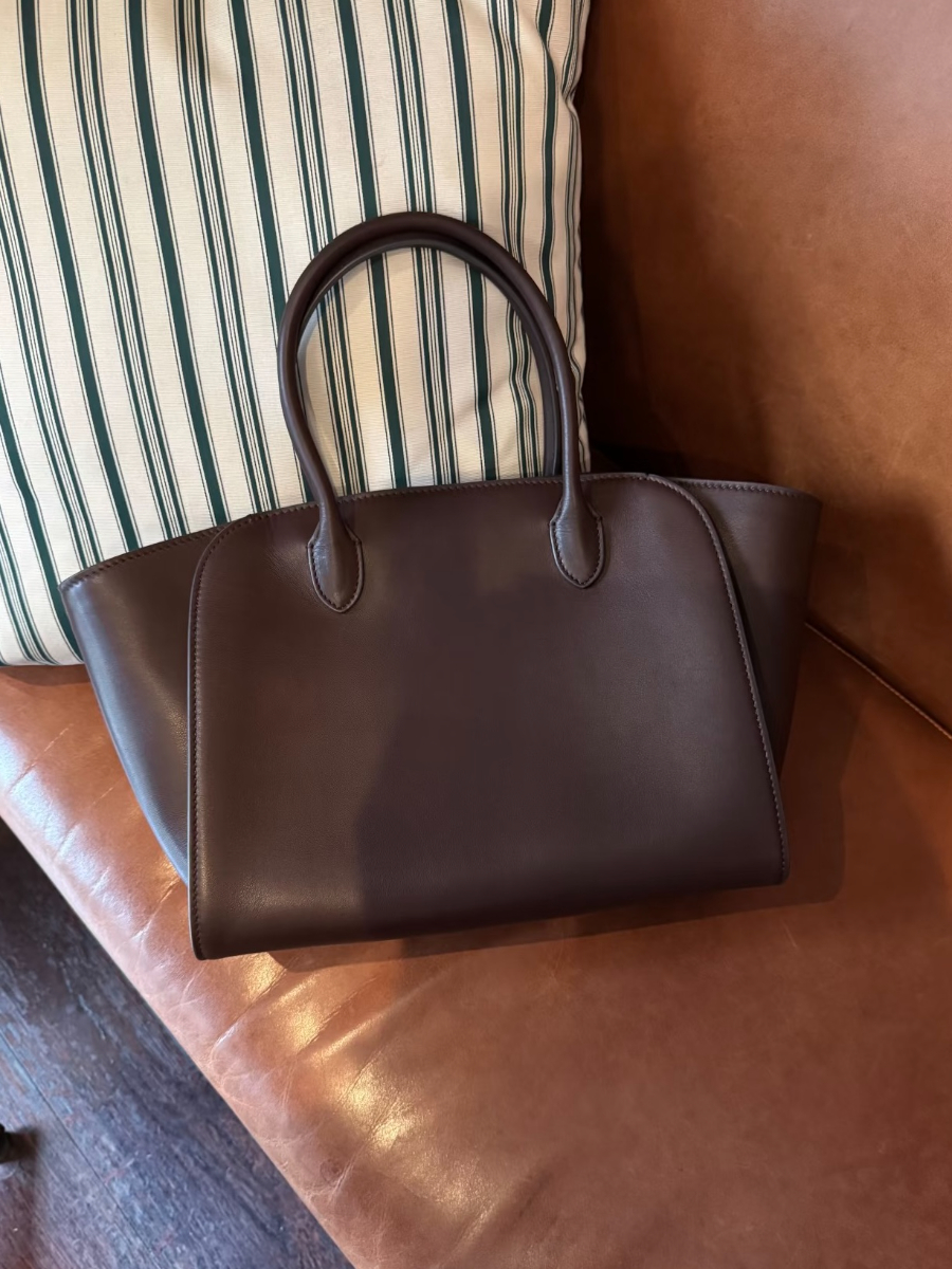 The Row Marlo 12 Bag 말로 12 토트백 마소니 송아지가죽 커피브라운 29.5cm 8