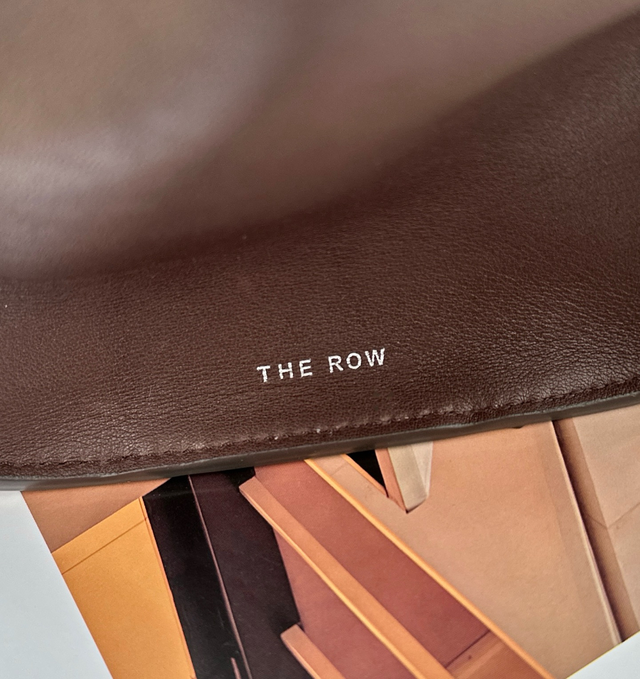 The Row Marlo 12 Bag 말로 12 토트백 마소니 송아지가죽 커피브라운 29.5cm 14