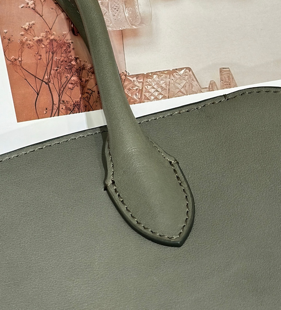 The Row Marlo 12 Bag 말로 12 토트백 마소니 송아지가죽 그레이 29.5cm 4