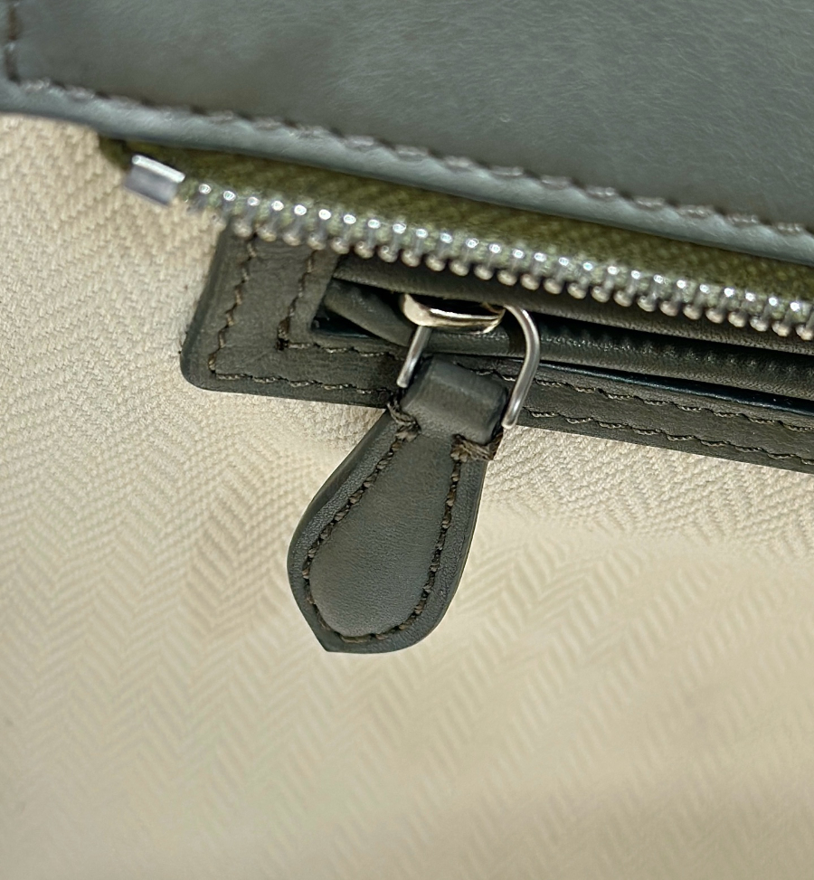 The Row Marlo 12 Bag 말로 12 토트백 마소니 송아지가죽 그레이 29.5cm 5