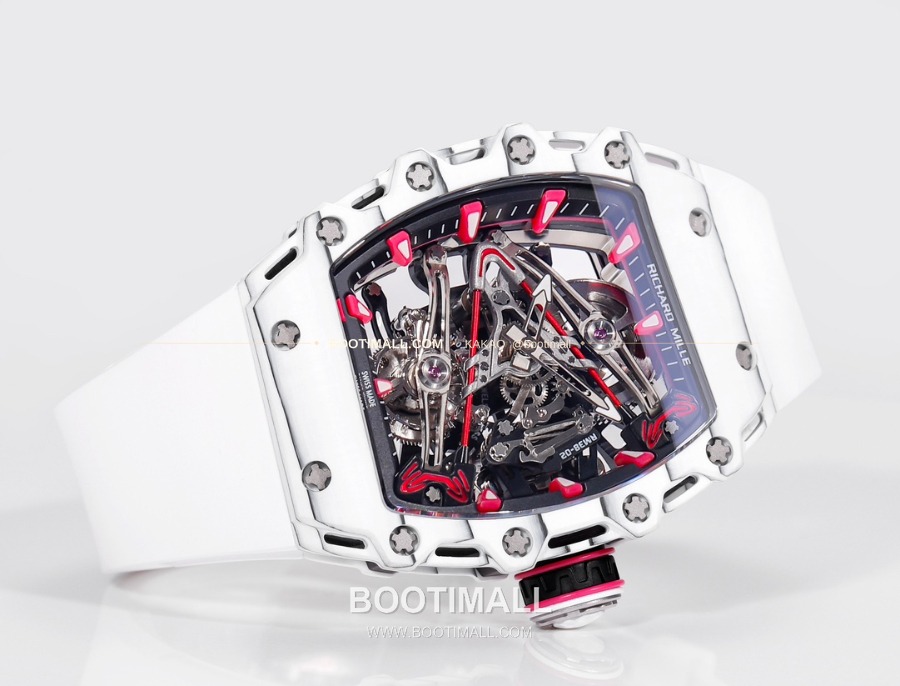 Richard Mille RM 38-02 Tourbillon Bubba Watson Pink Quartz TPT 리차드 밀 RM 38-02 투르비용 버바 왓슨 핑크 메뉴얼 TPT 9