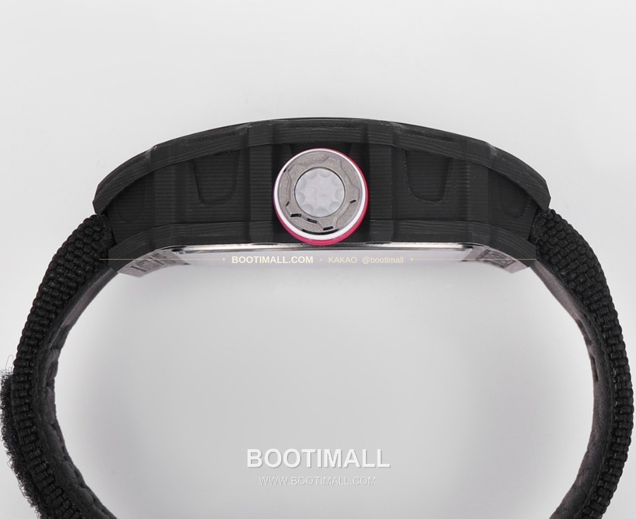 Richard Mille RM 38-02 Tourbillon Bubba Watson Pink Carbon TPT 리차드 밀 RM 38-02 투르비용 버바 왓슨 핑크 카본 TPT 페브릭밴드 8