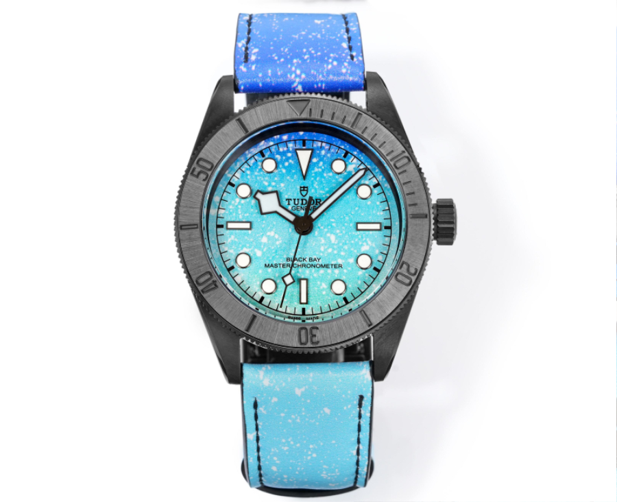 TUDOR Black Bay Black Warrior Open Caseback 튜더 블랙베이 블랙 워리어 오픈백 오토메틱 칼라풀 코발트다이얼 2