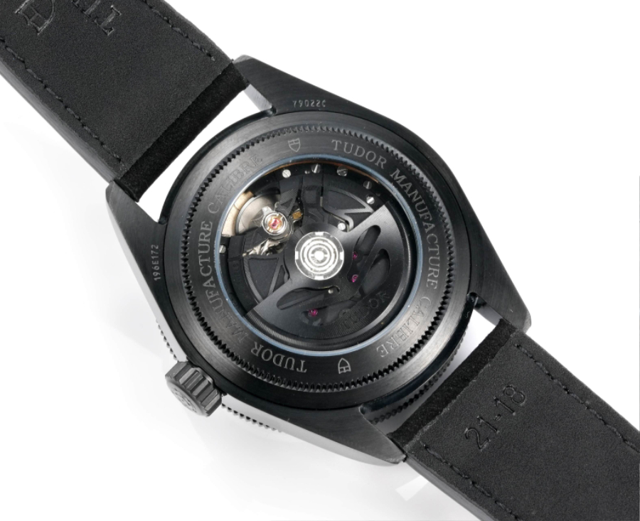 TUDOR Black Bay Black Warrior Open Caseback 튜더 블랙베이 블랙 워리어 오픈백 오토메틱 칼라풀 코발트다이얼 9