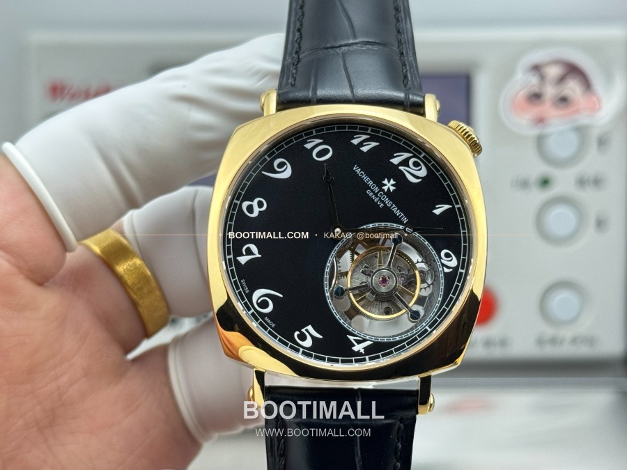 Vacheron Constantin American 1921 Rose Gold Driver Watch 바쉐론 콘스탄틴 아메리칸 1921 골드베젤 블랙다이얼 드라이버 워치 40mm 1