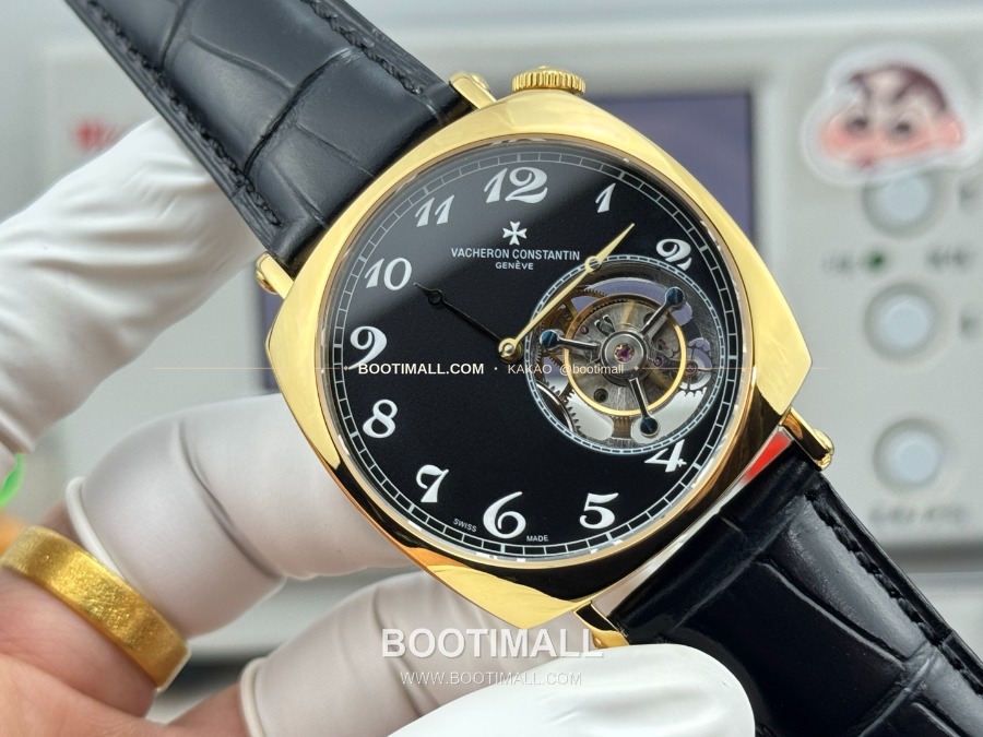 Vacheron Constantin American 1921 Rose Gold Driver Watch 바쉐론 콘스탄틴 아메리칸 1921 골드베젤 블랙다이얼 드라이버 워치 40mm 2