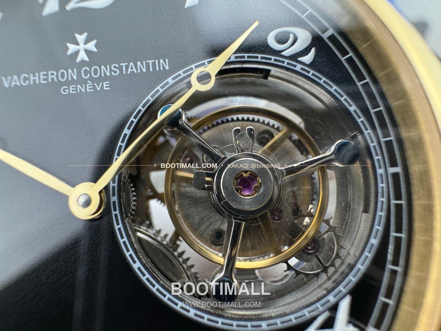 Vacheron Constantin American 1921 Rose Gold Driver Watch 바쉐론 콘스탄틴 아메리칸 1921 골드베젤 블랙다이얼 드라이버 워치 40mm 5