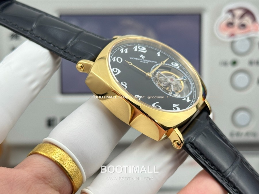 Vacheron Constantin American 1921 Rose Gold Driver Watch 바쉐론 콘스탄틴 아메리칸 1921 골드베젤 블랙다이얼 드라이버 워치 40mm 6