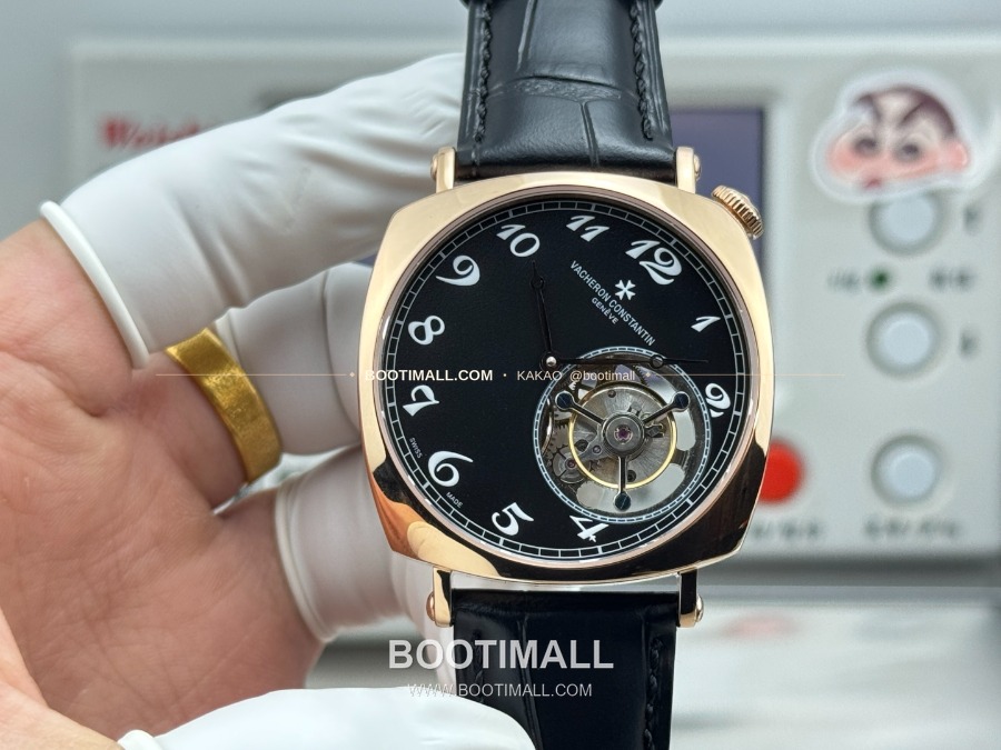 Vacheron Constantin American 1921 Rose Gold Driver Watch 바쉐론 콘스탄틴 아메리칸 1921 로즈골드베젤 블랙다이얼 드라이버 워치 40mm 1