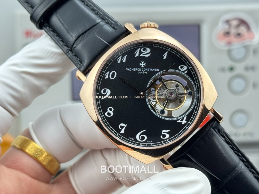 Vacheron Constantin American 1921 Rose Gold Driver Watch 바쉐론 콘스탄틴 아메리칸 1921 로즈골드베젤 블랙다이얼 드라이버 워치 40mm 2