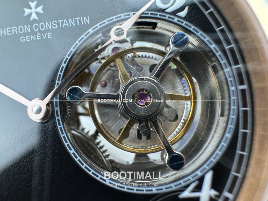 Vacheron Constantin American 1921 Rose Gold Driver Watch 바쉐론 콘스탄틴 아메리칸 1921 로즈골드베젤 블랙다이얼 드라이버 워치 40mm 5