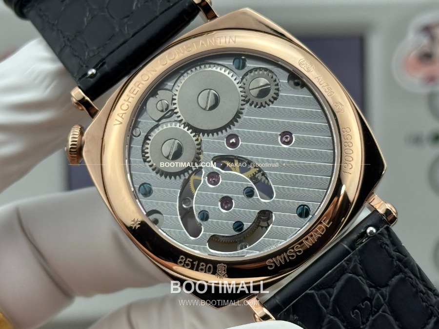 Vacheron Constantin American 1921 Rose Gold Driver Watch 바쉐론 콘스탄틴 아메리칸 1921 로즈골드베젤 블랙다이얼 드라이버 워치 40mm 8