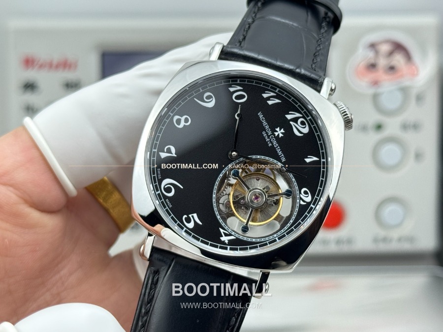 Vacheron Constantin American 1921 Rose Gold Driver Watch 바쉐론 콘스탄틴 아메리칸 1921 실버베젤 블랙다이얼 드라이버 워치 40mm 3