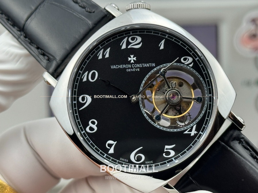 Vacheron Constantin American 1921 Rose Gold Driver Watch 바쉐론 콘스탄틴 아메리칸 1921 실버베젤 블랙다이얼 드라이버 워치 40mm 4