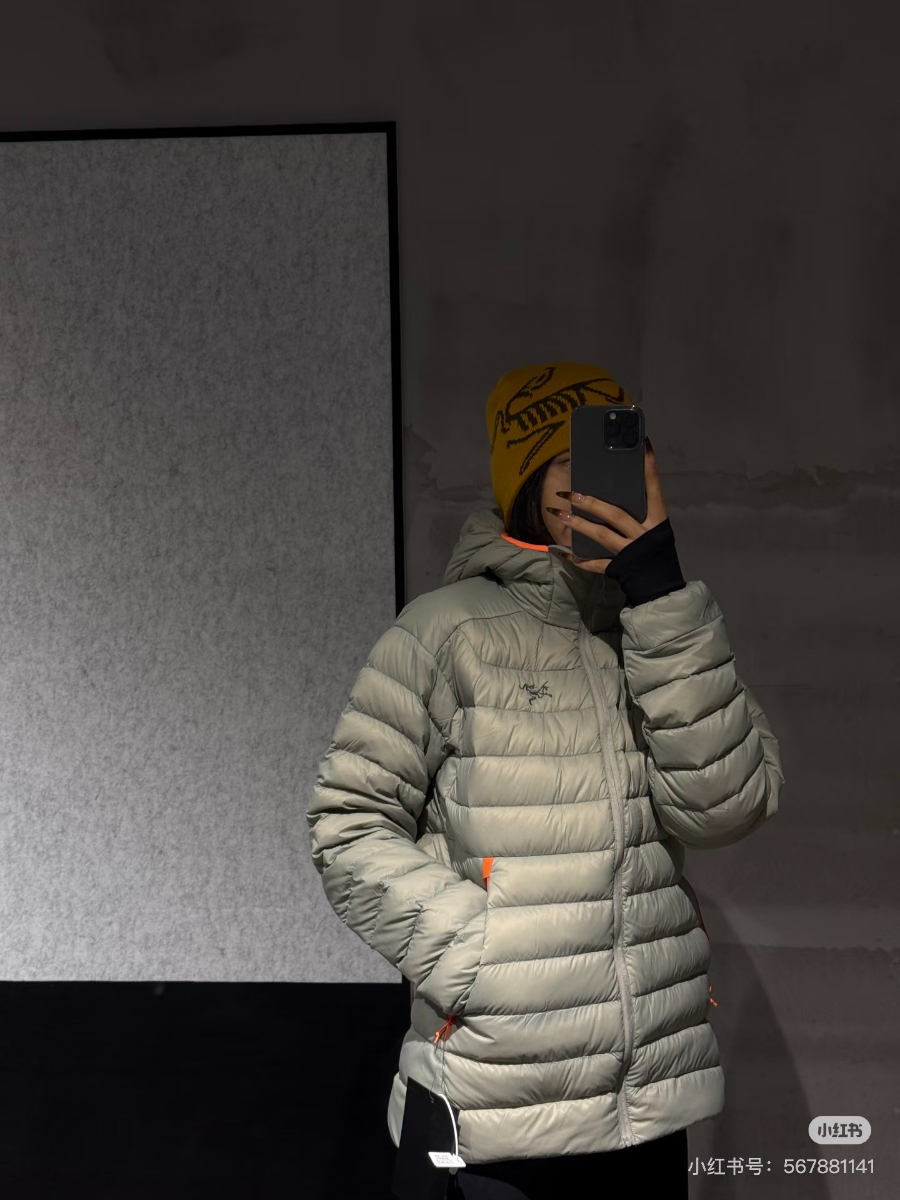 ARC’TERYX Cerium 850FP Hooded Down Jacket 아크테릭스 세륨 850FP 후드 다운 재킷 카키오렌지 12